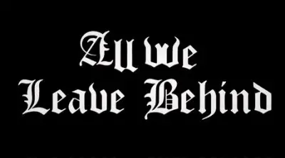 logo All We Leave Behind logo All We Leave Behind